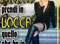 Ad arenzano prendi in bocca quello che ho in mano