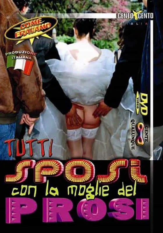 Tutti sposi con la moglie del prosi