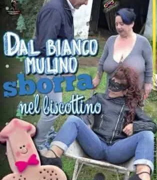 Dal bianco mulino sborra nel biscottino
