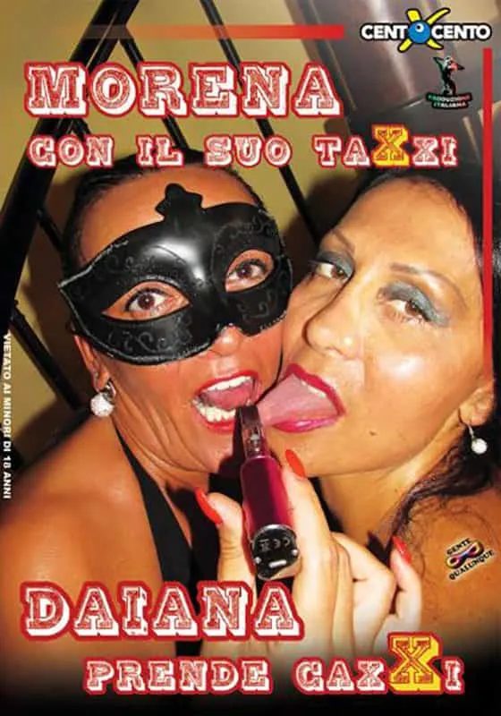 Morena con il suo taxxi Daiana prende Caxxi