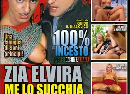 Zia Elvira me lo succhia e me lo aspira
